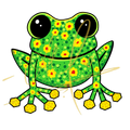 Enzo the Frog - Sticker