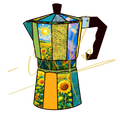 Sunshine Greca - sticker